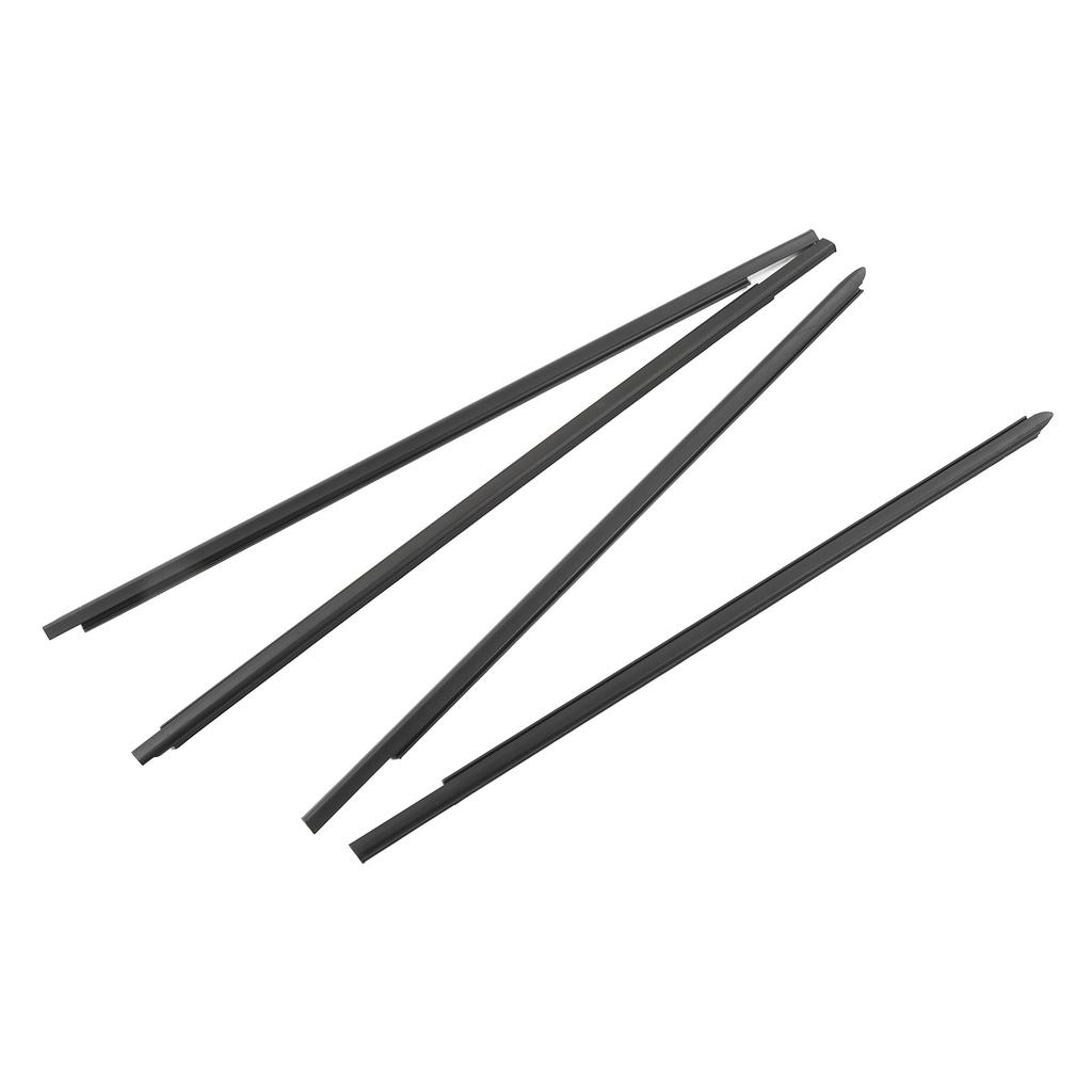 4PCS Window Weatherstrip Moulding Trim Seal Belt 55372138AH Fit For 1500 2500 3500 4500 5500 Crew Cab