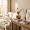 Модный Декор Керамическая Имитация Граната Ваза Ручной Работы В Форме Фруктов Ваза для Цветочной Композиции Креативная Ваза для Бутонов Декор Спальни
