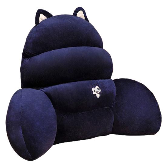 Подушка для чтения на кровати с поддержкой подлокотников на молнии. Супермягкая полностью заполненная спинка. Подушка для дивана и дивана.