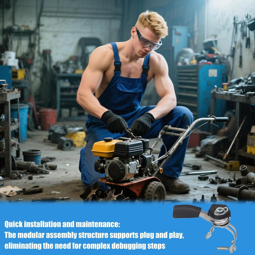 Контроль дроссельной заслонки румпеля для руля газонокосилки 23 мм-27 мм, рычаг дроссельной заслонки под большой палец, акселератор, замена, вспомогательные переключатели