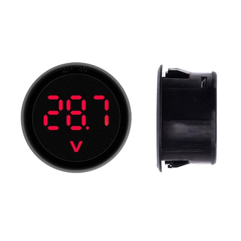 Прочный АБС-монитор напряжения с защитой от обратной полярности Маленький инструмент для измерения напряжения для нескольких источников питания