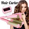Three Tubes Ceramic Hair Curlers Digital Display Big Wave Hair Waver Curling Irons Curler Quick Heat Hair Style Tool