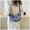 2023 Женская этническая шерстяная ретро сумка-пельмень через плечо - Универсальная и модная
