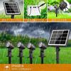 MEIKEE Solar Garden Warm White Automatic IP66 4 Garden Landscape Sign Walkway Lighting [2025 Improved] Light, Spotlight, LED, Outdoor, Separate,