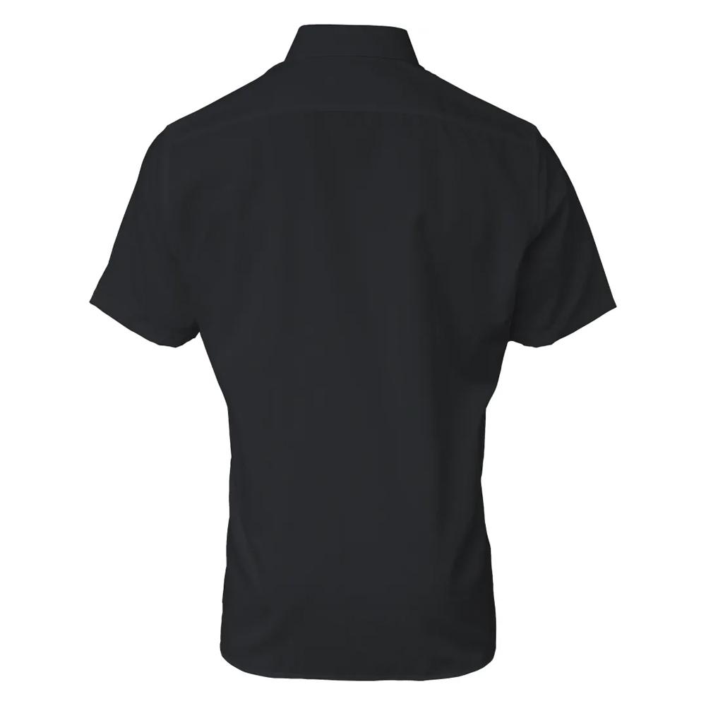Marvelis Mens Poplin Modern Short-Sleeved Shirt