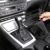 Для BMW X3 E83 2006-2010 Мягкая углеродная fiber Накладка-стикер на панель центральной консоли и рычага переключения передач Автомобильные аксессуары для интерьера