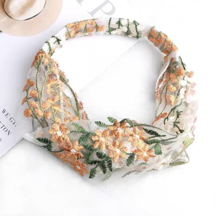 Повязка на голову, кружево, этническая повязка на голову, японское и корейское покрытие для волос, головной убор, божественное покрытие, заколка для волос, модная верхняя одежда