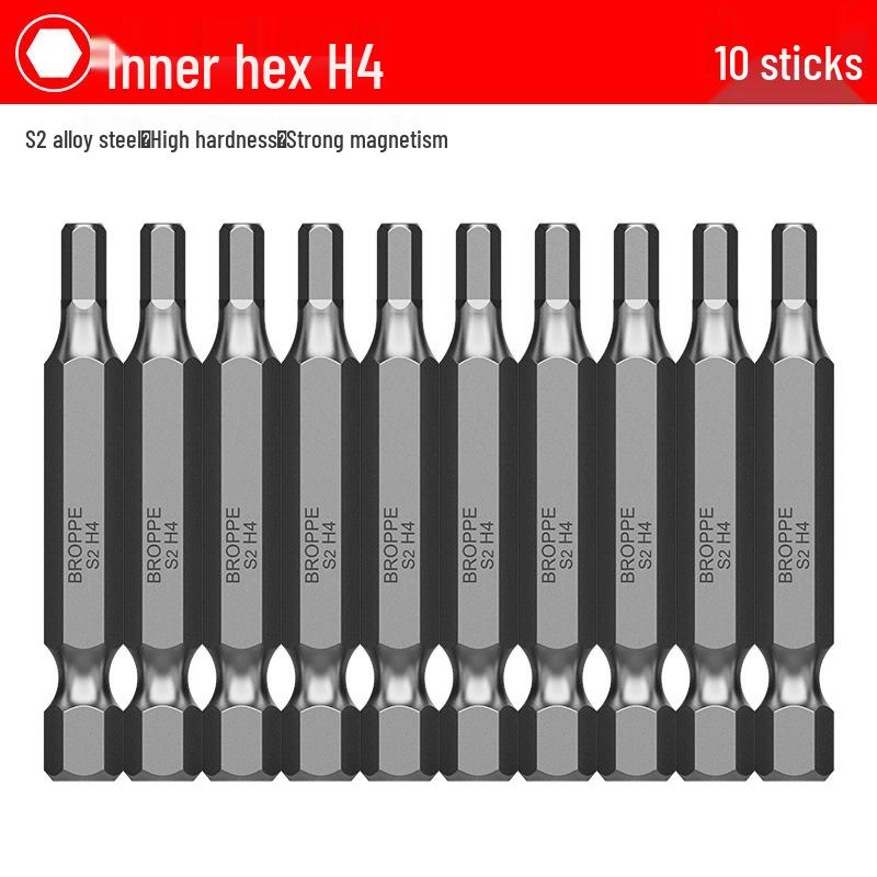 S2 Steel Magnetic Phillips & Slotted Screwdriver Bits Set for Electric Hand Drills and Pneumatic Tools