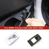 Car Styling Tail Door Switch Frame Button Cover Trim Sticker Fit For BMW 3 Series G20 G28 - Auto Interior Accessories