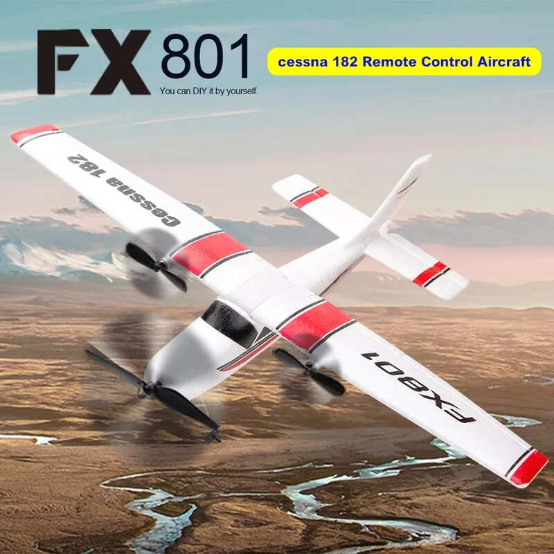 New Rc Aircraft EPP Foam 2.4G Remote Control Wingspan Aircraft Fixed Wingspan Aircraft Long-lasting Endurance Glider Boys Toy Children's Gift