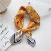 Fashion Decoration Scarf Hairband Tie Hair 70 Small Square Scarf Silk Scarf Women'S Spring And Autumn Versatile Small Scarf Professional Scarf