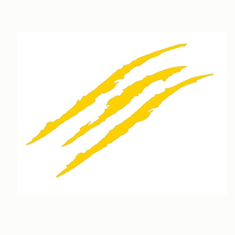 Автомобильный Монстр Коготь Царапины Наклейка Светоотражающая Наклейка Для Авто Фары Украшения Виниловая Наклейка