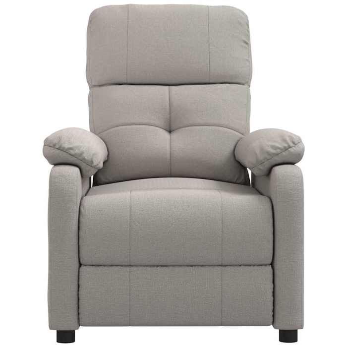 Maison Exclusive - Fauteuil de massage Taupe Tissu
