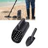 Metal Detecting Sand Scoop Set 1/2 Gallon Capacity Ergonomically Treasure Scoop and Trowel Practical Lightweight for Beach