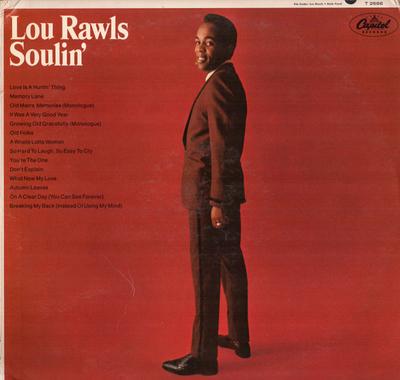 LP Пластинка ЛУ РОУЛЗ - Soulin' T2566 Capitol Records 1966 США Соул/Фанк Б/У