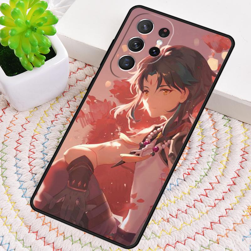 Genshin Impact Сяо Мягкий Силиконовый Чехол Для Телефона Для Samsung Galaxy note 10 pro S26 S25 S24 S23 S22 S21 Plus S25Ultra Capa Чехол