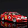 1/24 Benz W140 S320 SEL Red Pig Alloy Wide Body Sports Car Model Diecast Metal Modified Raing Car Model Sound and Light Kids Toy Gift