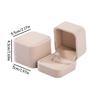 1pc High Quality Square Wedding Velvet Earrings Ring Box Amazing Engagement Party Earring Jewelry Display Gift Case