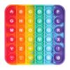 Радужные Поп-пузыри Игрушки-антистресс для снятия напряжения Специальные игрушки для сжатия Сенсорная игрушка для детей и взрослых