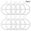 & Living Multi Purpose Closet Organizer Storage Racks Circle Shape Scarf Hanger Tie Clothes Rack