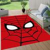 1pc Spider-Man Pattern Area Rug Soft Flannel Floor Mat for Living Room, Office, Bedroom, Outdoor and Camping, Sofa Coffee Table Floor Mat, D