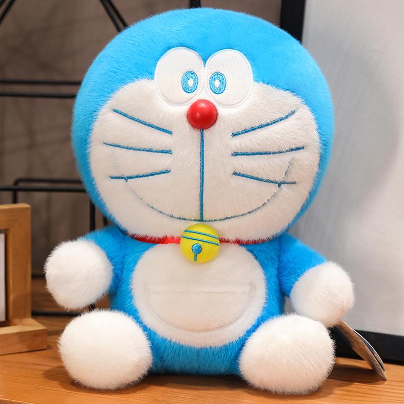 Cartoon Doraemon Kawaii Plush Toy Soft Stuffed Animal Doll Doll Anime Figures Room Decoration Birthday Gifts for Girlfriend