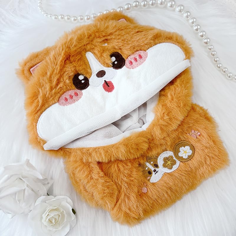 Fluffy Animal Kigurumi [for 20cm] Beige g.triger for Oshi-Nui (Snuggle) [Product]
