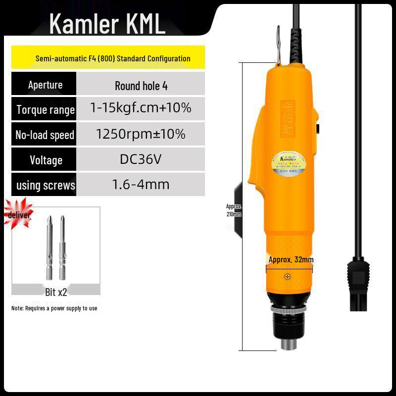 Высокомощная полностью автоматическая электрическая отвертка Kamler