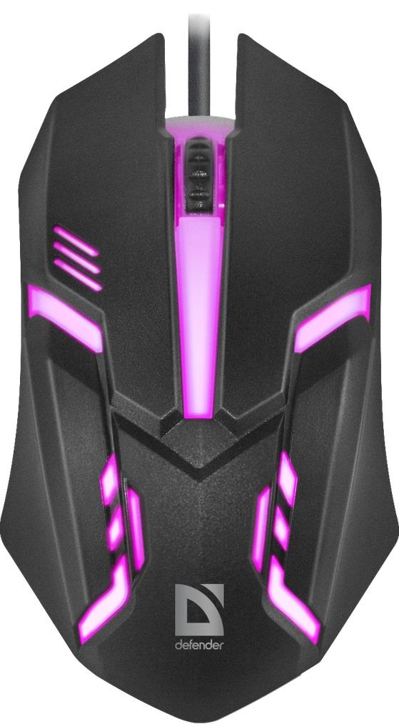 Defender CYBER MB-560L 1200dpi 3P Wired Mouse Black