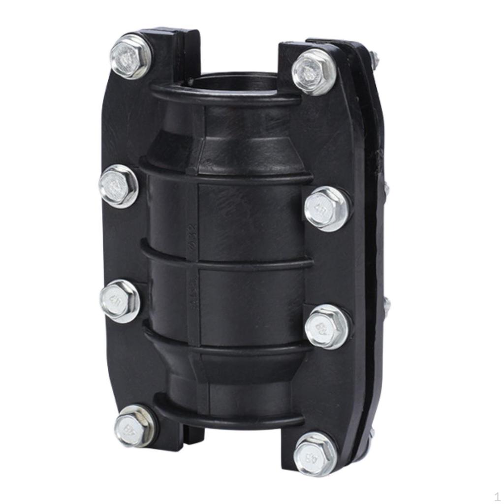 Хомут-герметик для аварийного ремонта течи водопроводной трубы для чугуна, цемента, ПВХ, ПЭ