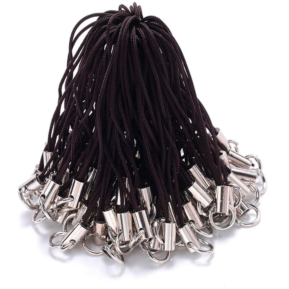 Straps Phone Landyard Jump Ring Lanyard Rope Keychains Cord DIY Keyring Pendant Lanyard Strap Cord