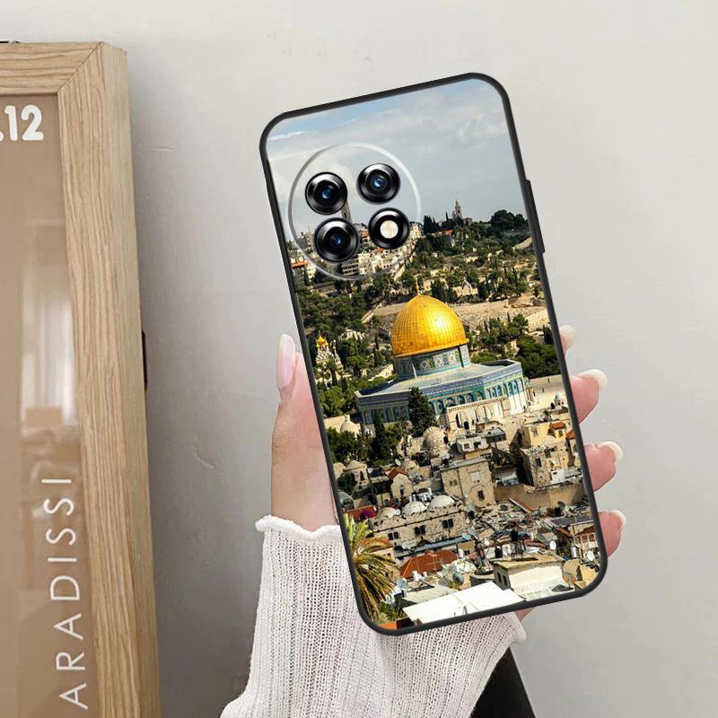 Чехол Иерусалим Купол Скалы Для OnePlus 10T 10R 12R 9R 8T 12 11 9 10 Pro Nord CE 2 3 Lite CE4 2T N10 N20 N30 Крышка