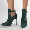 Ботинки женские модные ботинки весна новые с острым носком тонкий каблук модные на высоком каблуке ботильоны короткие ботинки