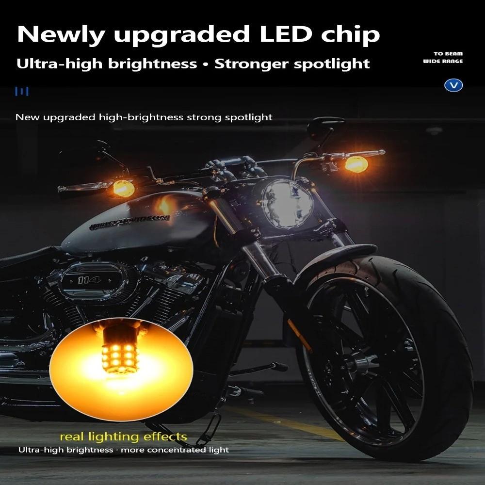 2PCS High Brightness Bulb Motorcycle Turn Signal LED Bulb Reversing Light Electric Vehicle