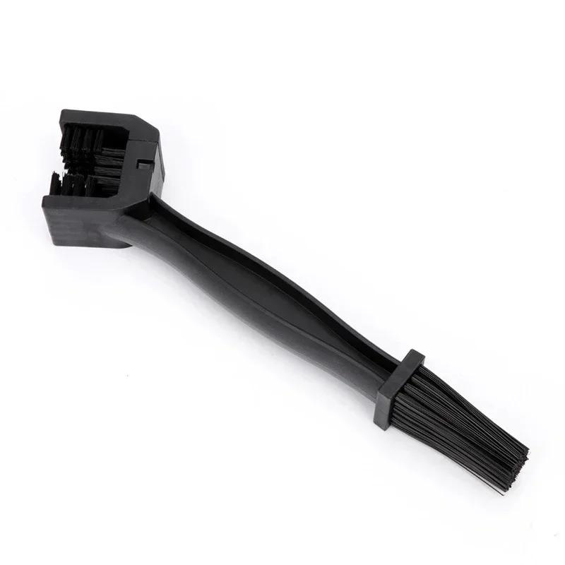 Новый очиститель цепи велосипеда, мотоцикла, щетка для чистки цепи, двойная головка, набор для чистки велосипеда, инструмент для обслуживания цепи, чистки грязи