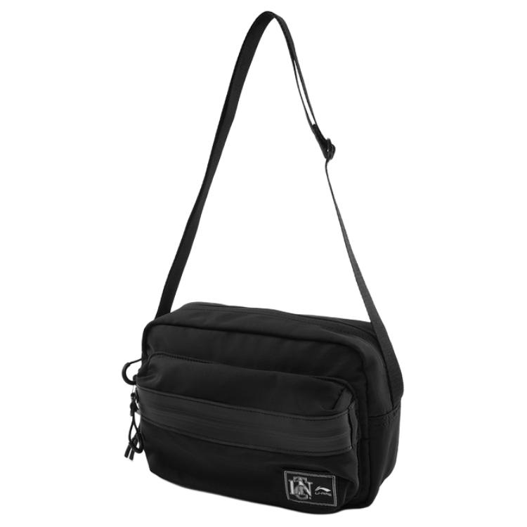 New LiNing Sports Life Collection Polyamide Shoulder Bag, Crossbody Bag Regular Unisex Black ABDV227-1