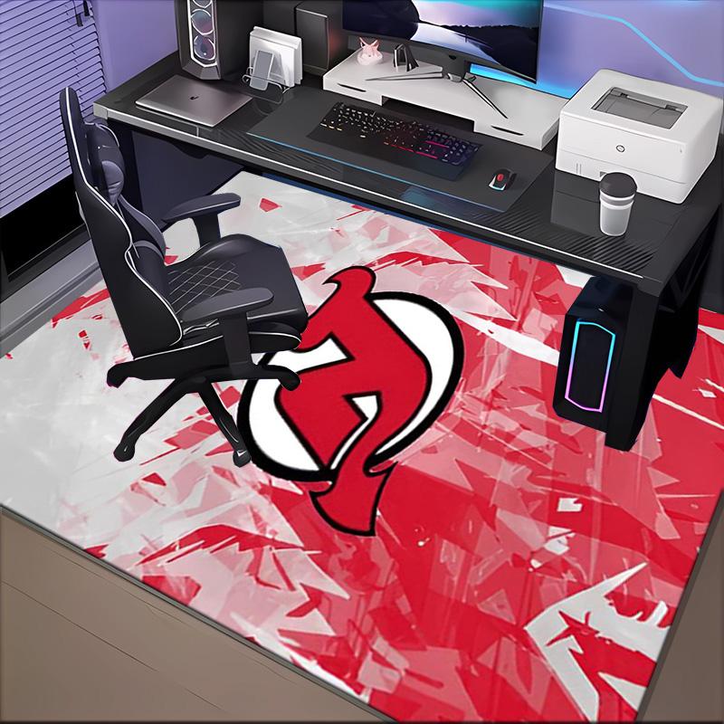Новый коврик для пола с логотипом Devils для гостиной, игровых комнат, офиса, спальни, офисный коврик для пола, игривый дизайн, рождественские подарки для фанатов