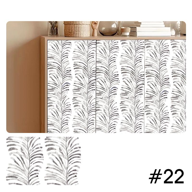 ПВХ водонепроницаемые самоклеящиеся обои для шкафа, шкафа, двери, декор, виниловые наклейки для ремонта, наклейки для мебели