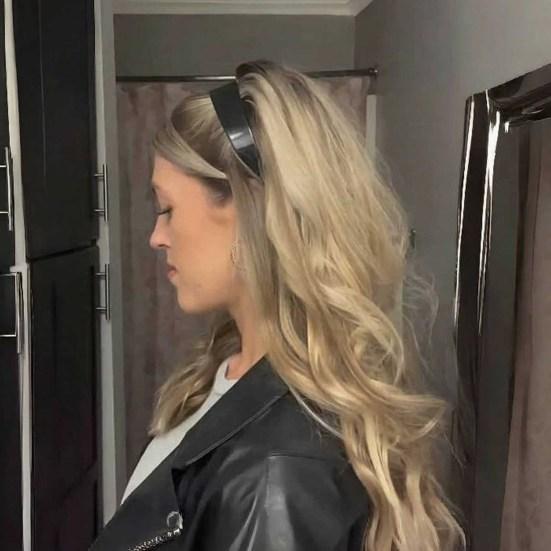 Женская повязка на голову Bump-it Up Широкий обруч для волос Добавляет объем Естественный подъем Повязка для волос Вечеринка Легкий Мягкий Аксессуар для волос