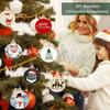10/20 шт. рождественские деревянные ломтики DIY елочные подвески украшения для детей DIY поделки рождественские украшения