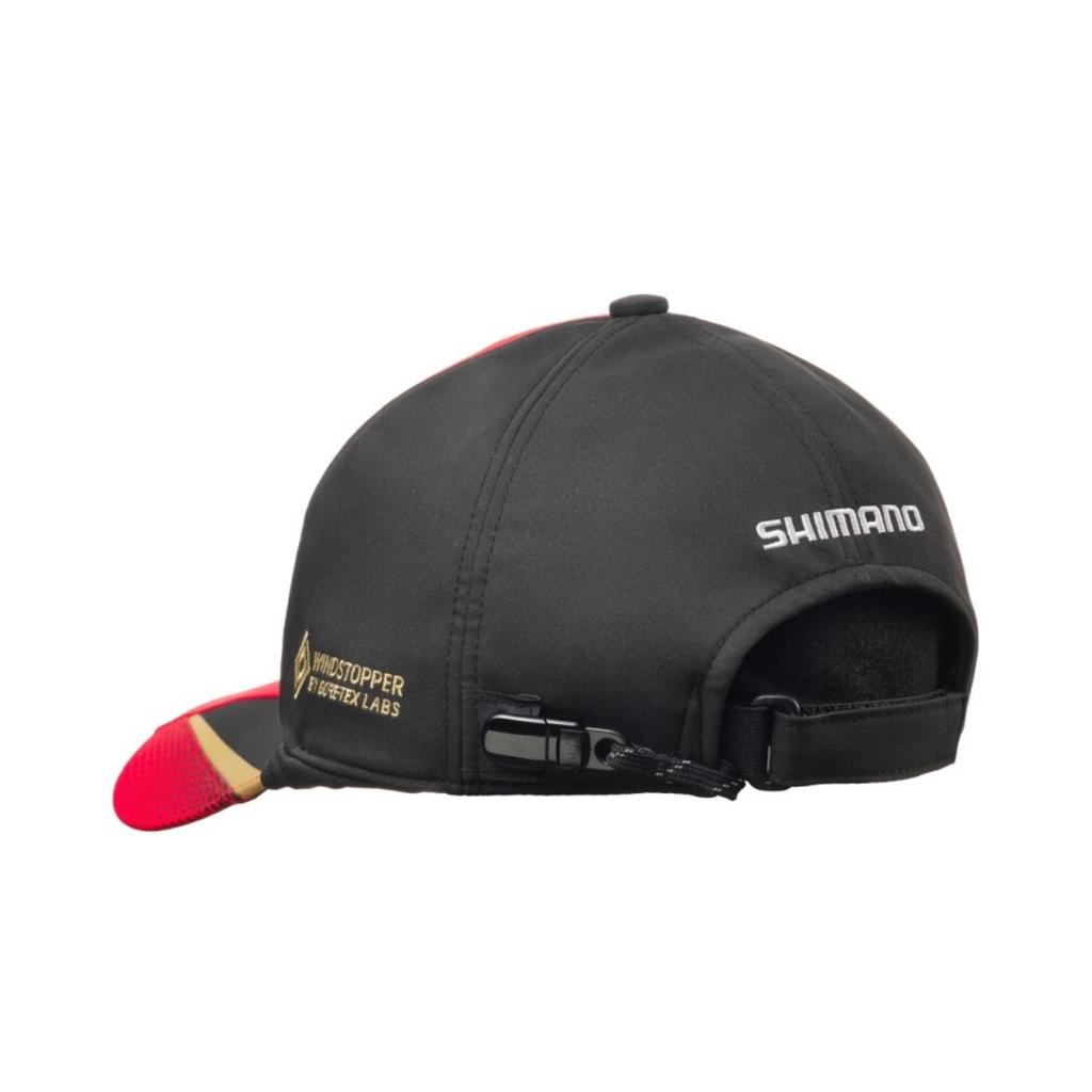 SHIMANO Limited Pro Boa Cap CA-113X Blood Red L Windstopper Fishing Cap Cold Weather Waterproof Breathable Japan
