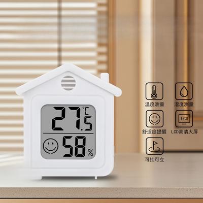 1 шт. Маленький домик Термометр и гигрометр Точный домашний термометр-детектор для детской комнаты Мини портативный электронный термометр и гигрометр