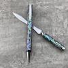 LACHIEVA LUX Luxury Abalone Shell Metal Ballpoint Pen and Shell Letter Opener Nice Pen Gift for Men and Women Set,