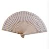 Personalized Carved Chinese Style Wooden Folding Fan Fan Sandalwood Decoration Home Hand Party Supplies Wedding G3O1