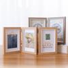 Double/Triple Foldable Hinge Photo Frame Creative Portrait Picture Frame  Gift