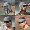 Multi-function Sun Visor Outdoor Fishing Cap Men's Sun Hat Quick-drying Cap Baseball Cap