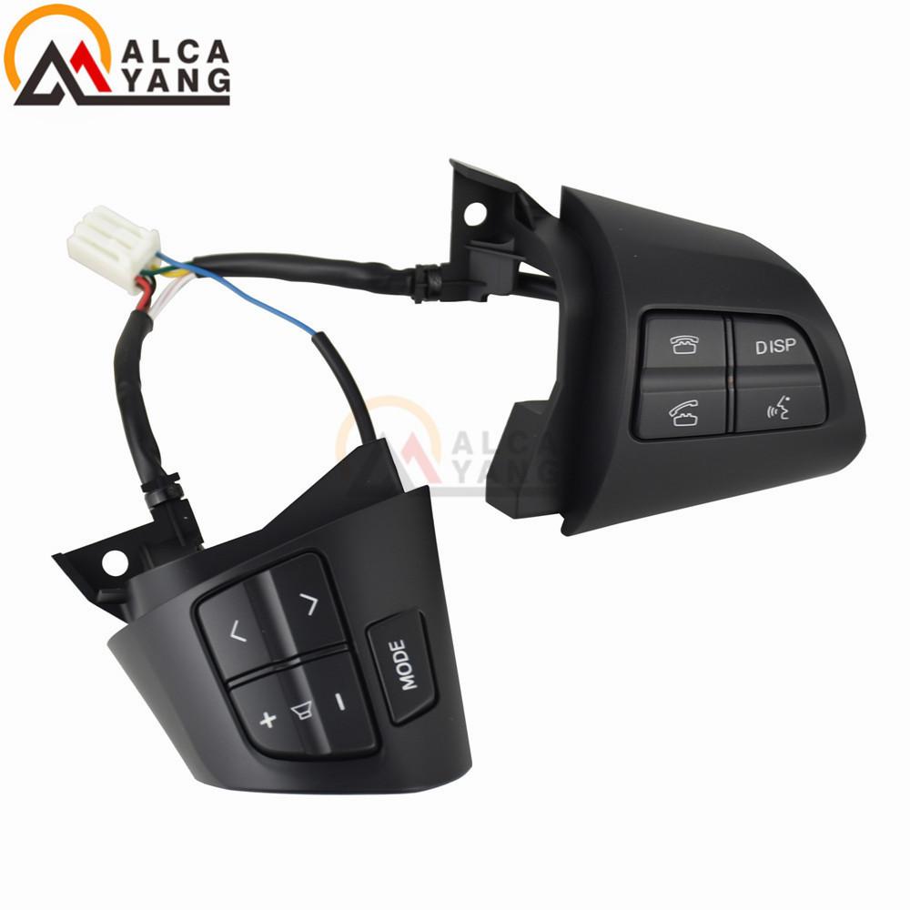 Для TOYOTA COROLLA ADE150 NDE150 NRE150 ZRE15* ZZE150 2007-2013 Кнопка управления аудиосистемой на рулевом колесе.