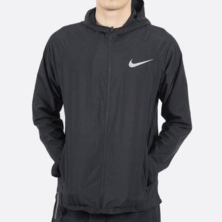 Nike Essential Quick-Dry Спортивная ветровка Мужская верхняя одежда Черный CD8347-010