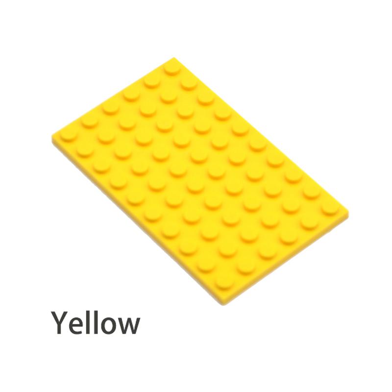 10pcs DIY Building Blocks Thin Figures Bricks 6x10 Dots 12Color Educational Creative Size Compatible With 3033 Toys for Children