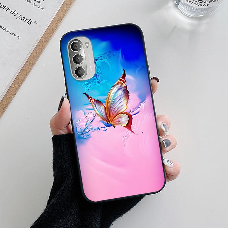 For Motorola Moto G51 5G Case XT2171-2 Panda Painted Cover 6.8'' Soft Silicone Phone Cases For Moto G51 G 51 MotoG51 5G Shell